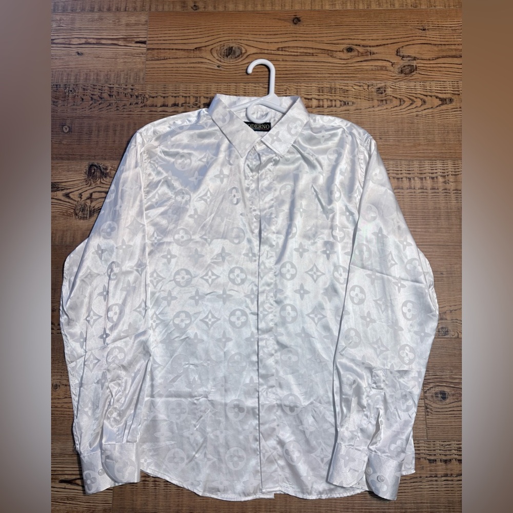 Elegant White Men's Shirt